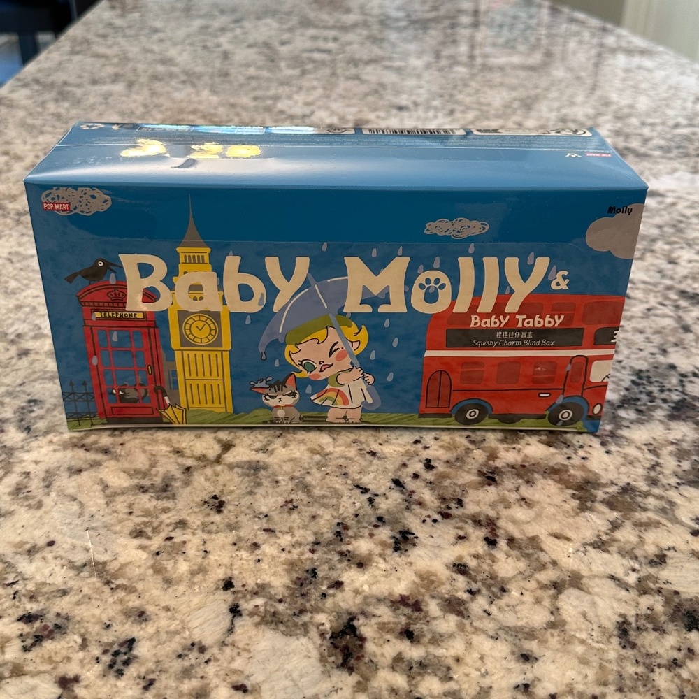 POP MART Baby Molly & Baby Tabby Series-Pinch Pendant Blind Box Whole Set